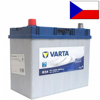   VARTA BLUE dynamic (BD) 6--45Ah L+ 330 EN . . 238129227 . . (545 158 033)